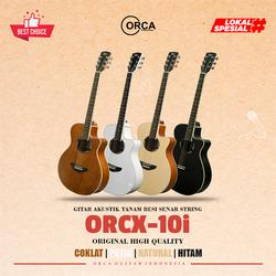 ORCA Gitar Akustik Tanam Besi ORCX - 10i Senar String Guitar