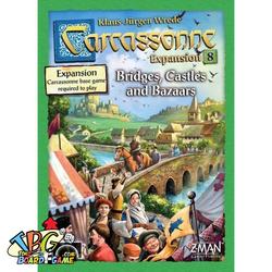 Carcassonne: Expansion 8 – Bridges, Castles and Bazaars Board Game