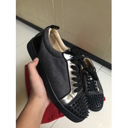 louboutin white low