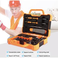 JAKEMY JM-8139 45 in 1 Hand Tool ScrewDriver Tool Box Set