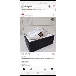 gucci tiger trainers