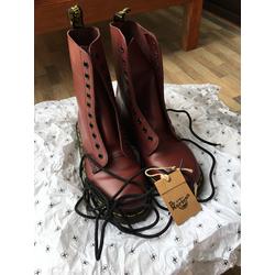 kendra doc martens cherry red