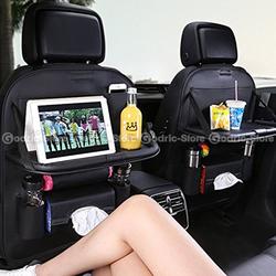 Premium Car Seat Organizer Tas Kantong Meja Jok Mobil Fortuner