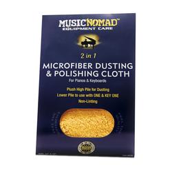 MUSIC NOMAD Microfiber Dusting & Microfiber Polishing Cloth for Pianos