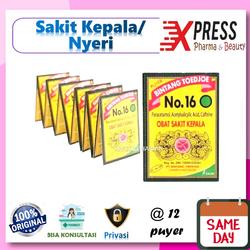 XPRESS Puyer No 16 isi 12 sachet Bintang Toedjoe Tujuh Puder 38 - PUYER16 12schet