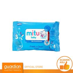 MITU BABY WIPES FRESH&CLEAN BLUE 40SX2PA