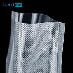 Luckima Kantong Plastik Vacuum Sealer Storage Bag 17 x 25 cm 100PCS