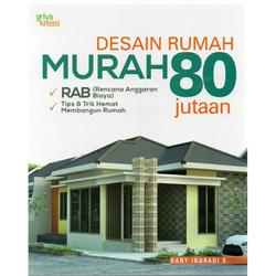 Jual Buku Desain Rumah Murah 80 Jutaan Kab Sleman Jajan Buku Tokopedia