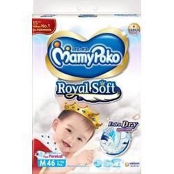 Mamypoko royal soft tape M 46 popok bayi perekat mamy poko M46 diapers