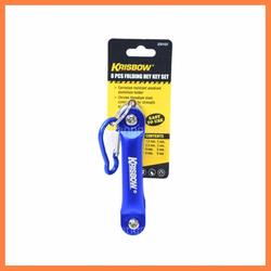 Krisbow Set Kunci L Lipat Hex Ballpoint Tip 1.5 - 8 Mm
