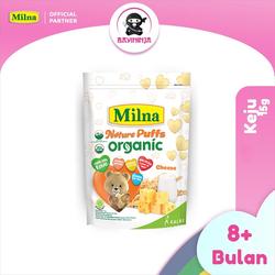 MILNA Nature Puffs Organic Cheese 15 g