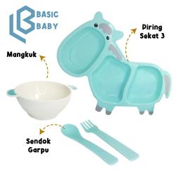 Basic Baby Complete Food Feeding Set - Horse