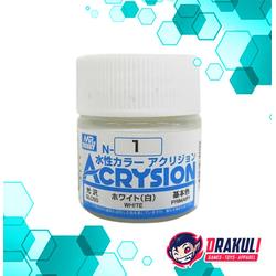 Mr. Hobby Acrysion Model Kit Paint – White N1