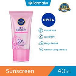 Nivea Sun Triple Protect Hokkaido Rose SPF50+ PA+++ 40 ml - Sunscreen