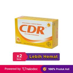 CDR Effervescent Twinpack 2 Box (20 Tablet/Box) - Hemat Borongan