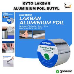 Kyto lakban aluminium foil butyl waterproof 10 cm x 10 m ls549 silver