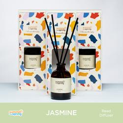 REED DIFFUSER SUMMER SPRING 40 ML JASMINE - Cofe bean