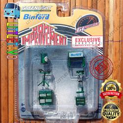GREENLIGHT GREEN MACHINE DIORAMA BINFORD TOOLS HOME IMPROVEMENT