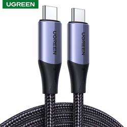 Ugreen USB3.1 gen2 PD 100watt 5A Type C 1m cable Braided black-80150