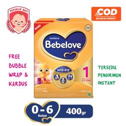 Bebelove 1 (0-6 Bulan) 400gr Susu Formula Bayi Murah Free Dus Bubble