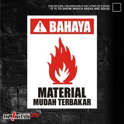 Jual x2 WSKIM-058 stiker safety sign sticker rambu keselamatan kerja K3 ...