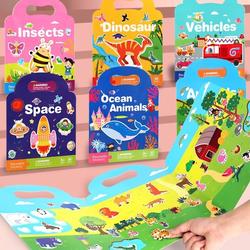 REUSABLE STICKER BOOK | buku stiker anak | sticker activity book