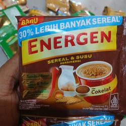 ENERGEN Renceng isi 10 Sachet 35gr - Cokelat