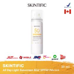 SKINTIFIC All Day Light Sunscreen Mist SPF50 PA++++