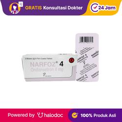 Narfoz 4 mg 6 Tablet - Obat Mual & Muntah - Halodoc