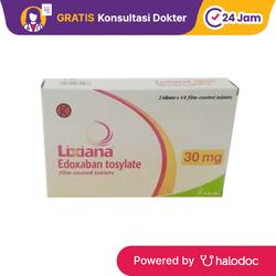 Lixiana 30 mg 14 Tablet - Obat Jantung - Halodoc