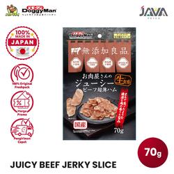 Cemilan Anjing/ Snack Anjing Doggyman Juicy Beef Jerky Slice 70g BF-15