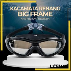 Kacamata Renang Big Frame Anti Fog UV Protection YY-1715 Lhelur