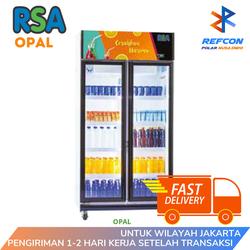 Jual Showcase Chiller 2 Pintu RSA JADE Display Cooler Showcase Minuman ...