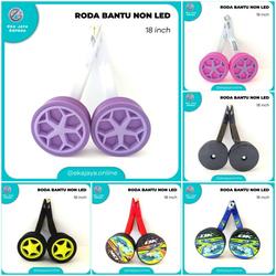 Roda Bantu Sepeda Anak Non LED Ukuran 16 18 inch - 18