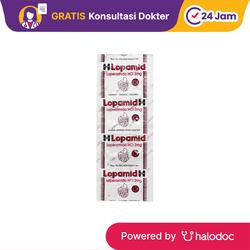 Lopamid 2 mg 10 Tablet - Obat Diare - Halodoc