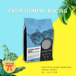 PASIR Kucing GUMPAL VOLK PETS FRESH SCENT 20 LITER - CAT LITTER
