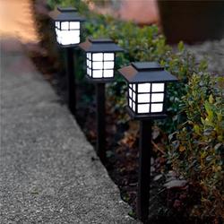 AIFENG Lampu Taman Hias Tancap Solar Power Waterproof Cool White - EM320