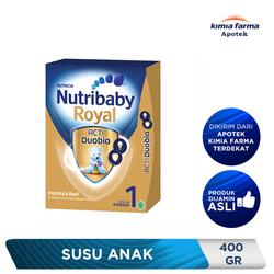 NUTRIBABY ROYAL 1 (0-6 BULAN) 400 GR / SUSU ANAK / KIMIA FARMA