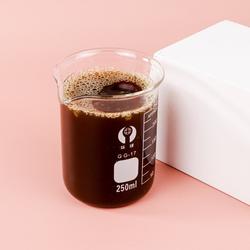 gelas ukur minuman kopi coffee powder pure susu espresso v60 kaca Gelas Ukur Lab Kimia Borosilicate Glass 50ml 250ml 500ml 1000ml 1L 0,5L