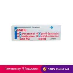 Paraflu 10 Kaplet - Obat Batuk & Flu - Halodoc