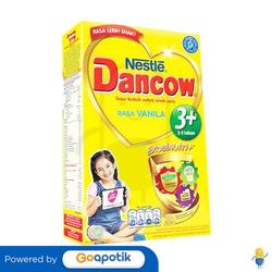 DANCOW 3+ EXCELNUTRI+ USIA 3-5 TAHUN RASA VANILA 400 GRAM BOX