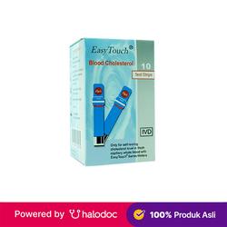 Easy Touch Cholesterol 10 Strip - Strip Kolesterol - Halodoc