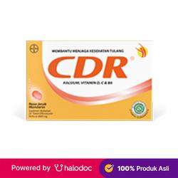 CDR Effervescent 20 Tablet - Vitamin Sendi,Tulang & Gigi - Halodoc
