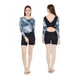 Baju renang Wanita dewasa lapis bra tangan panjang