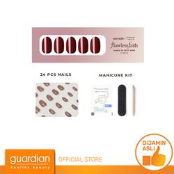 Eze Nails - Noble in Deep Wine Spot On Manicure (Kuku Palsu Tempel)
