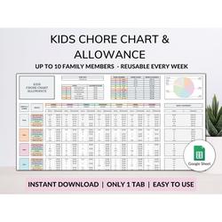 Magnetic Chore Chart For Kids With Timer | Reusable Dry Erase To-Do List Board For ADHD, Autism, Routine Planning – Visual Schedule Helper