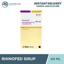 Rhinofed Sirup 60 mL - Obat Flu, Pilek, Demam, Hidung Tersumbat