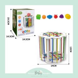 Shape Sorting Baby Toy / Mainan Edukasi Bola Bayi Bentuk / Montessori - Flower