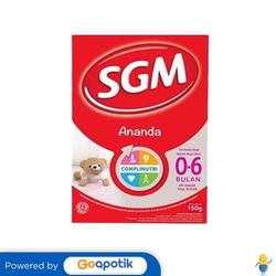 SGM ANANDA COMPLINUTRI 0-6 BULAN 150 GRAM BOX