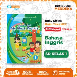 JP Books – (KURIKULUM TERBARU) Buku Siswa / Buku Teks HET Kurmer Sekolah Bahasa Inggris SD Kelas 1 - Kurikulum Merdeka
